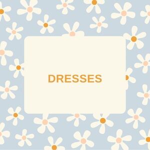 Dresses Collection Banner - Pastel Daisy Design